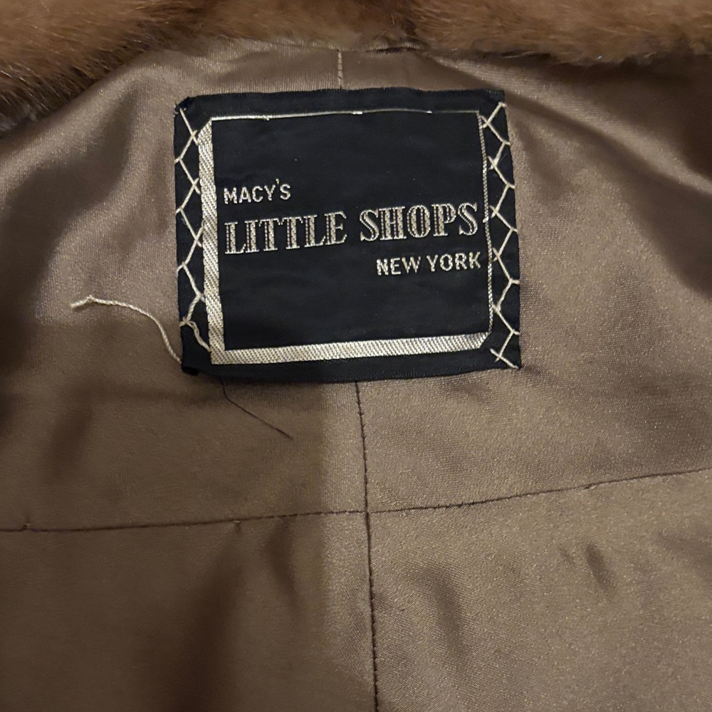 Elegant Vintage Mink Fur Stole in Rich Brown - Picture 3 of 14